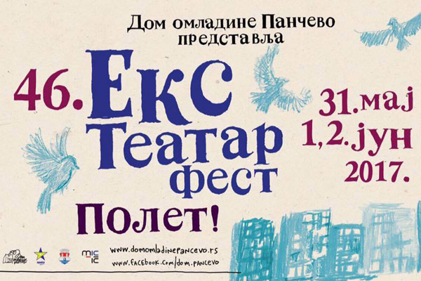 31. maj - 02. jun: 46. Ex Teatar Fest - Polet