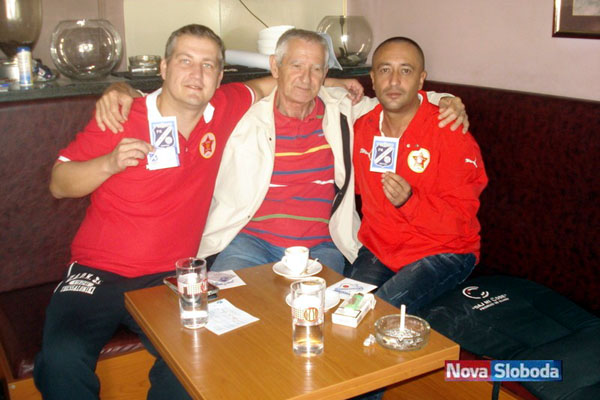 Dejan Janković i Vladimir Vujović iz Pančeva novi fanovi Veleža i Lokomotive