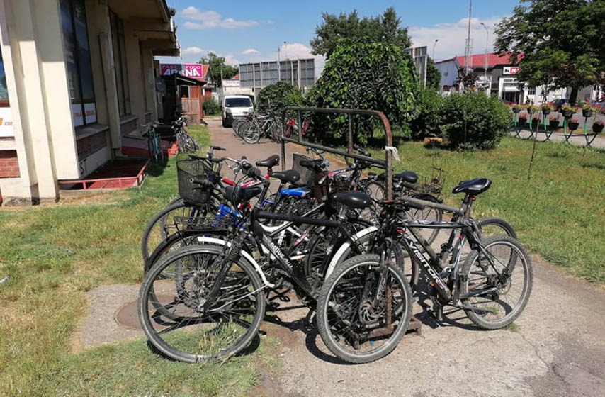 biciklisticke staze, pancevo, parkinzi za bicikle