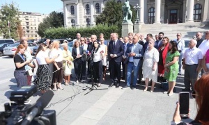 Evropska Srbija potpisala garanciju: Bez pregovora i saradnje sa SNS