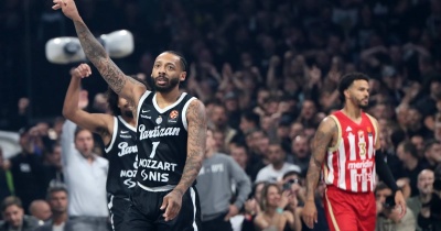 Partizan posle produžetka savladao Crvenu zvezdu u beogradskom derbiju Evrolige