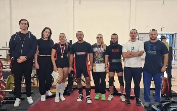 KDT Dinamo treći u ekipnom plasmanu na prvenstvu Srbije u powerliftingu