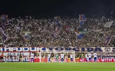 Hajduk se izvinio UEFA i Ajaksu zbog uvreda navijača na Poljudu