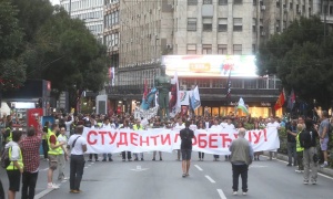 Studenti u blokadi pozvali Novosađane da ne reaguju na skup SNS-a na Trgu slobode