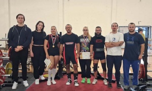 KDT Dinamo treći u ekipnom plasmanu na prvenstvu Srbije u powerliftingu
