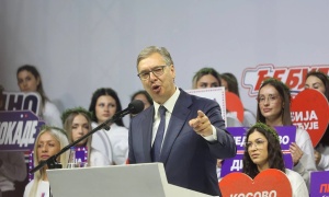 Vučić na završnom skupu: Srbija je napadnuta po spoljnom nalogu, nikad nisam imao skaj telefon