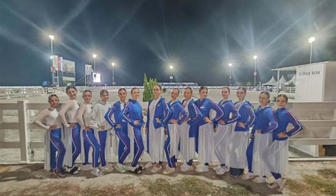 Balerina nastupila na otvaranju Balkanskog prvenstva u dresurnom jahanju