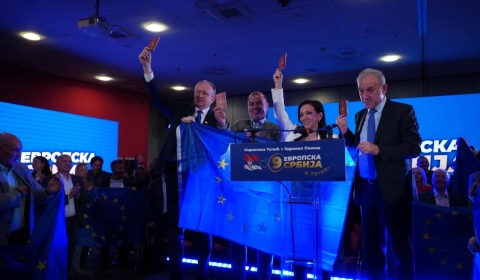 Evropska Srbija završila kampanju u Novom Sadu uz poruku da je EU njen prioritet