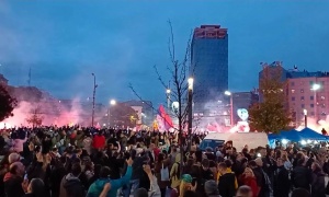Na Slaviji održan završni skup Studentske liste pred izbore u nedelju