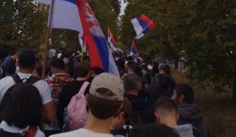 Studenti iz više gradova stižu pešice u Beograd, večeras doček na Studentskom trgu
