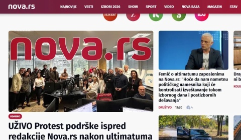 Filipović: Ponuda novog vlasnika Nova.rs zaposlenima nepristojna i pod pritiskom