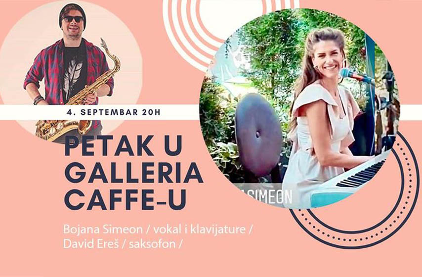 Galleria Caffe, Pančevo, Bojana Simeon, David Ereš