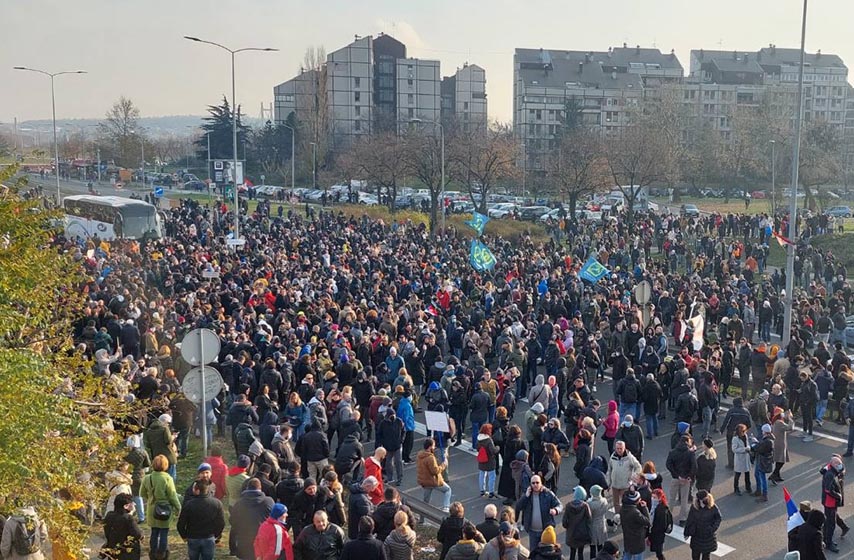 rio tinto, protesti, blokada puteva