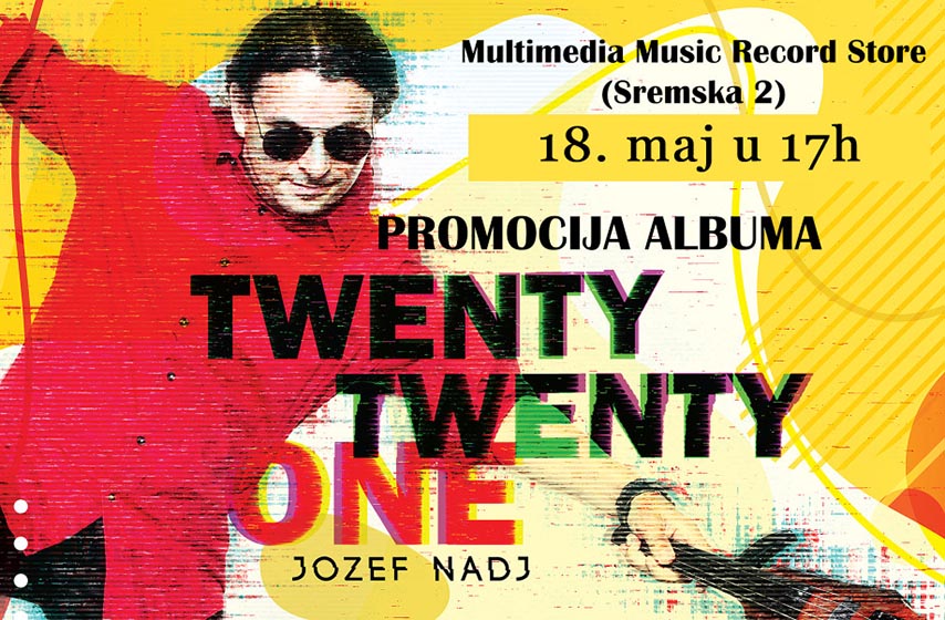 jozef nadj, album, twenty twenty one, promocija