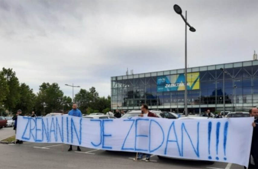 zrenjanin protestna voznja