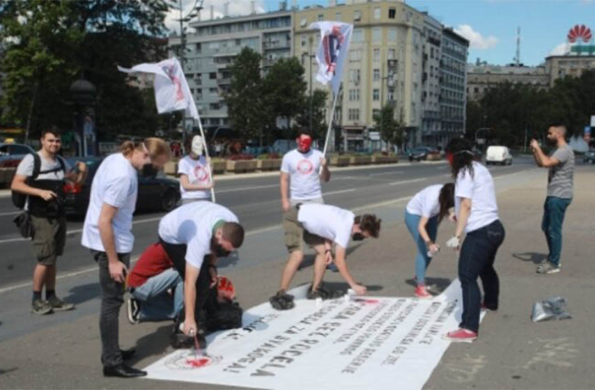 internet radnici srbije, frilenseri, protest