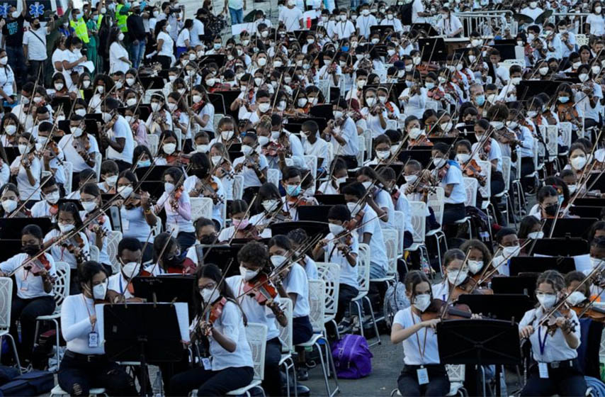 venecuela, ginisov rekord, ginisov rekord karakas orkestar