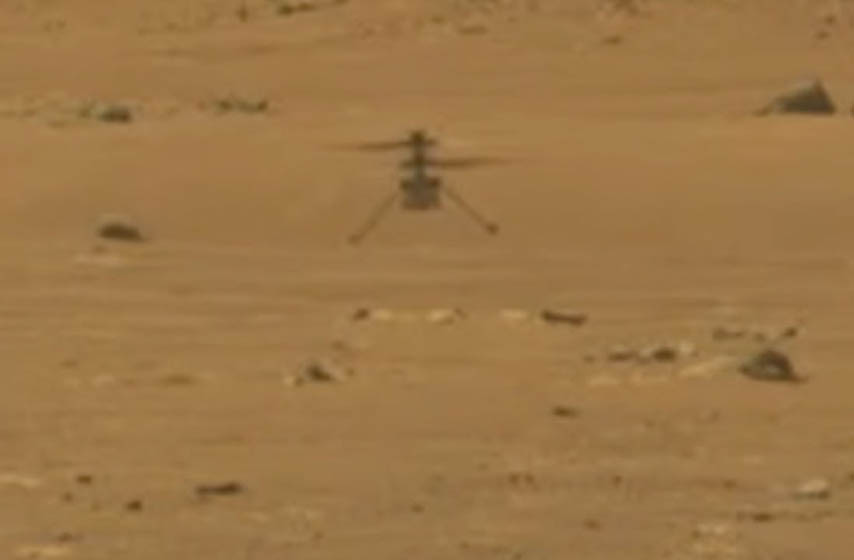 nasa, helikopter leteo iznad marsa