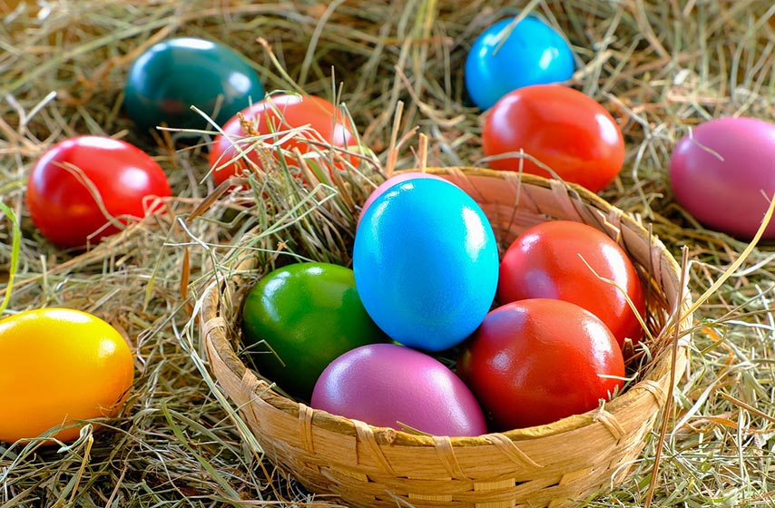 sta znace boje na uskrsnjim jajima, farbanje jaja