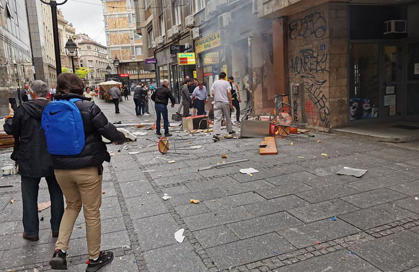 eksplozija plinske boce u beogradu