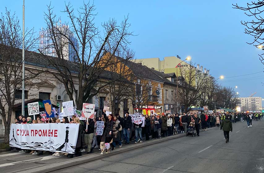 arhiv javnih skupova, protest u pancevu, broj ucesnika, broj ucesnika na protestu u pancevu, k-013, vesti pancevo