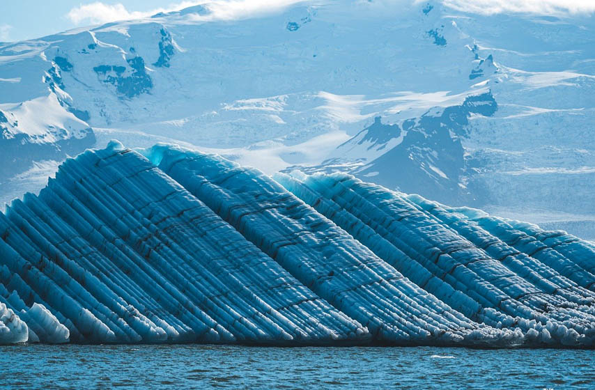 Grenland, led, otopljavanje