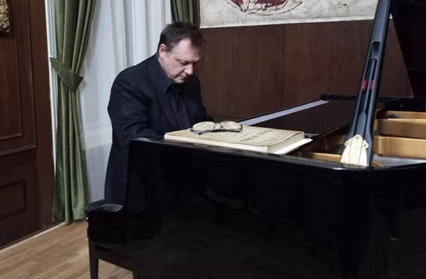 Ivan Dinić, koncert, pijanista, kulturni centar Pančevo