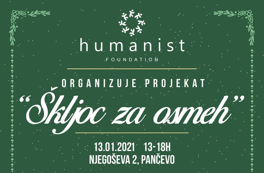 fondacija humanist, skljoc za osmeh, humanitarna akcija