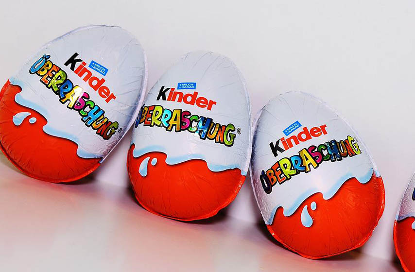 kinder jaje, salmonela