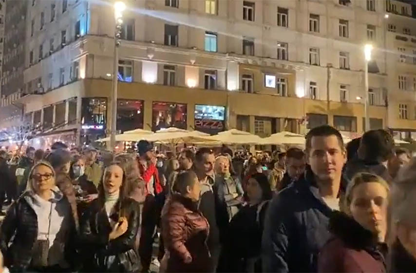 protest u beogradu, srbija, protest