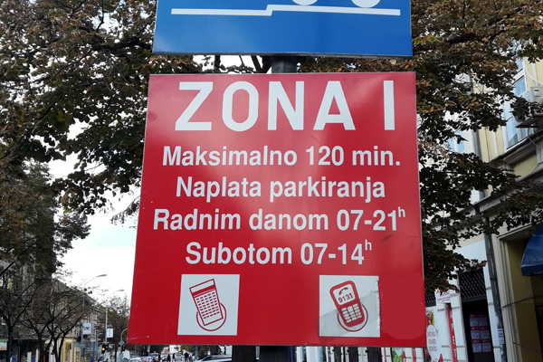 Parking zona 1 Pančevo