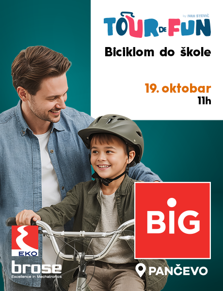 BIG BICIKLOM DO ŠKOLE