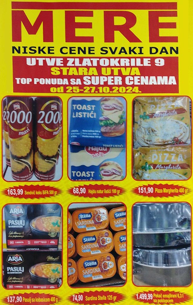 mere market 2 pancevo utve zlatokrile 9 top ponuda 252710