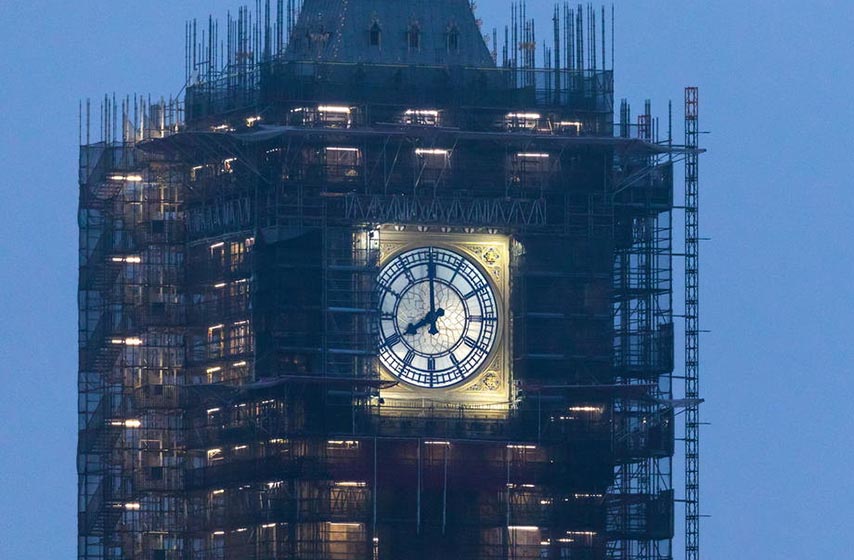 big ben, obnova