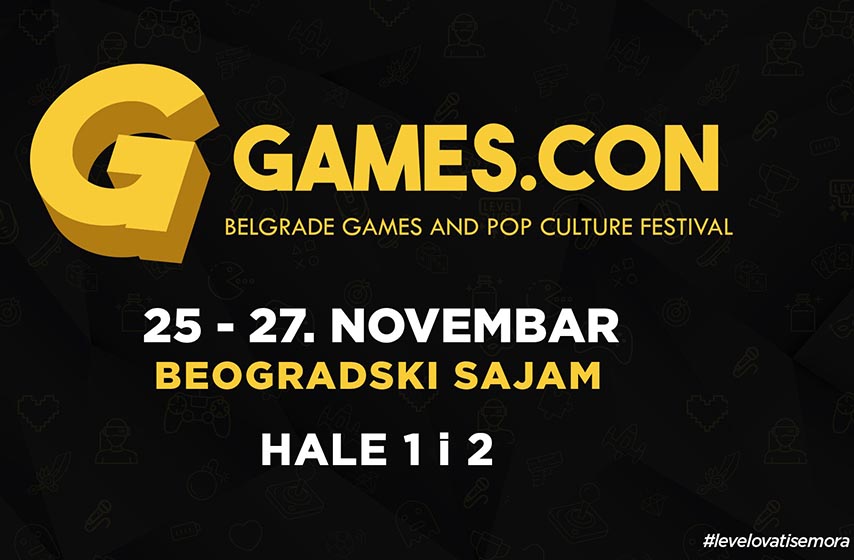games.con festival, beograd, gejming, pop kultura