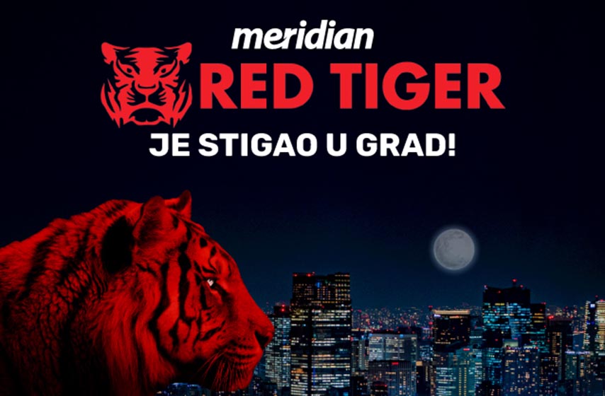 red tiger, slotovi, meridian