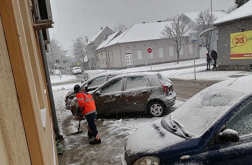 jkp higijena pancevo, sneg, ciscenje snega, pancevo