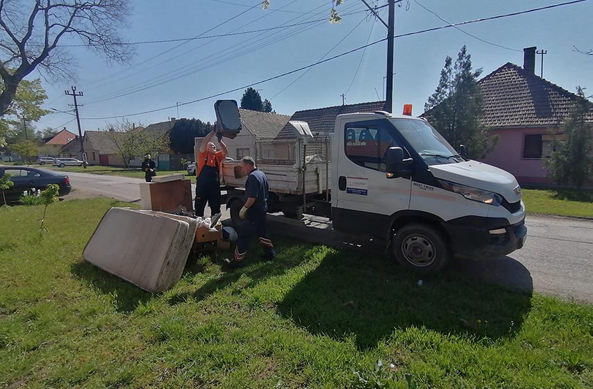 jkp higijena, kabasti otpad, odnosenje smeca, pancevo