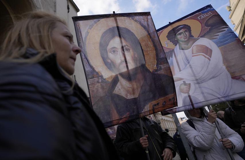 protest, beograd, kosovo, nemacka amabsada