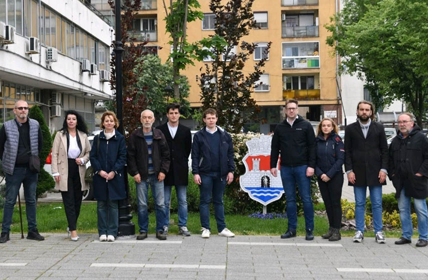 pancevo, ujedinjeni, narodna stranka, zeleno levi front, demokratska stranka