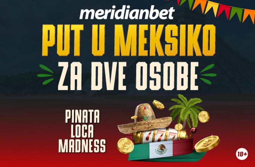 meridian kladionica, meksiko, kazino, slot, bonus dobrodoslice