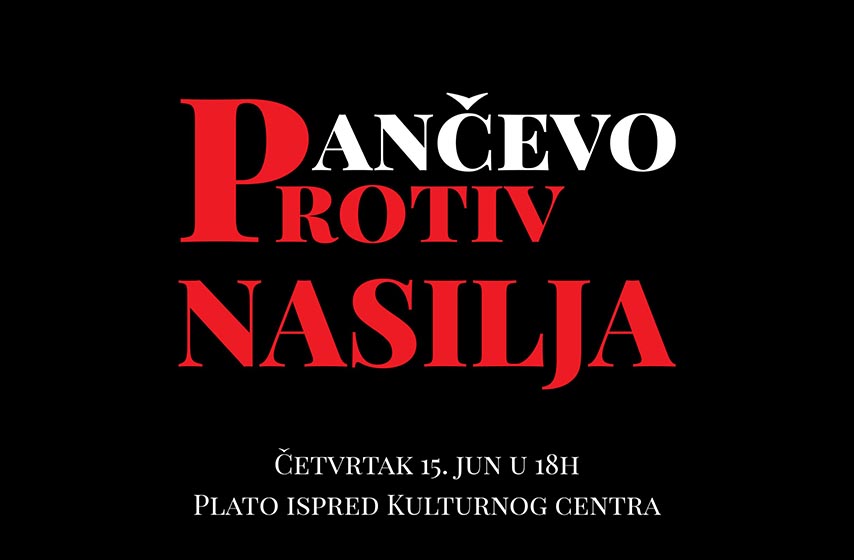 pancevo protiv nasilja, protest