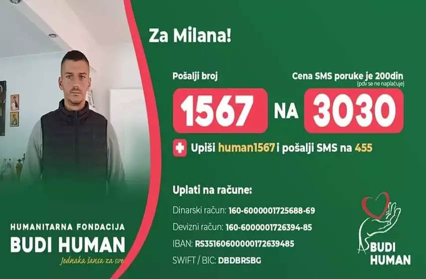 omoljica, milan pavlovic, humanitarna akcija