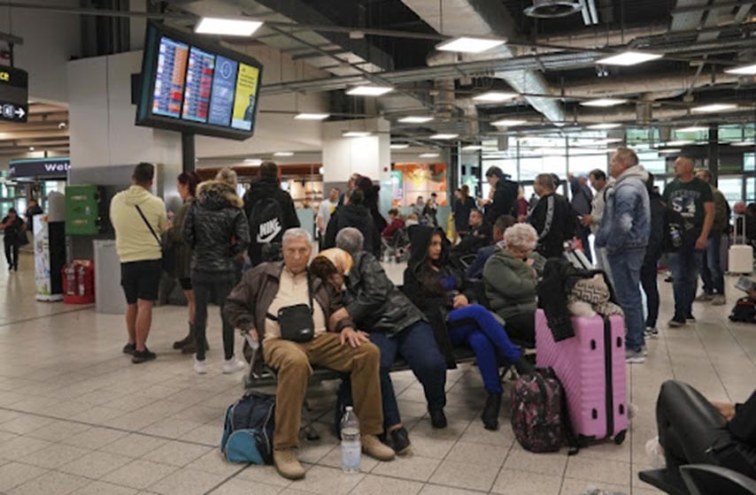 luton, london, pozar na aerodromu