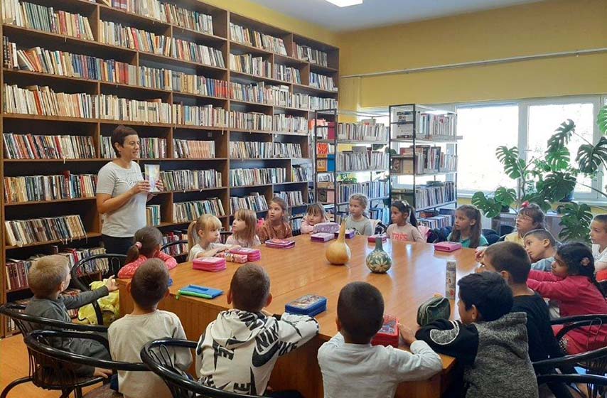 decja nedelja, biblioteka kovin