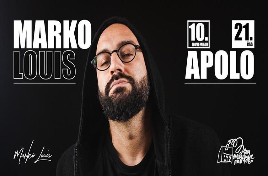 marko louis, pancevo, dvorana apolo, koncert