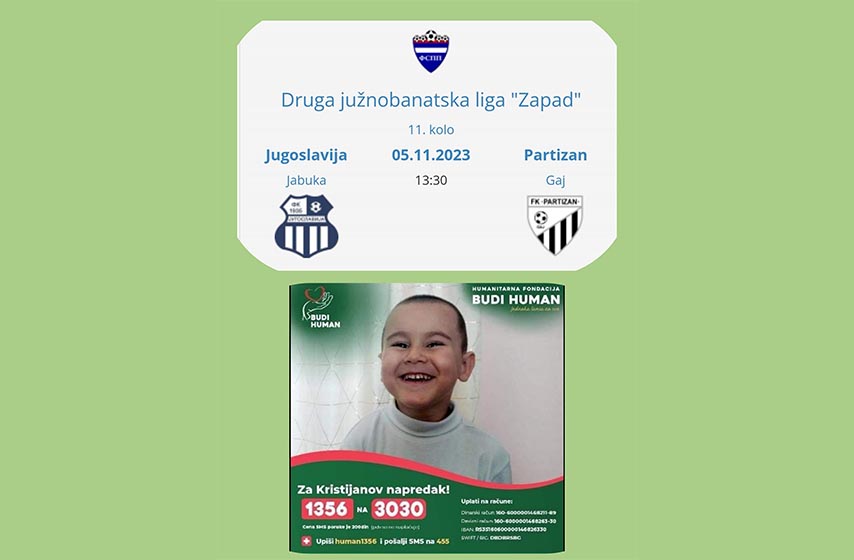 ofk jugoslavija, humanitarna utakmica, fudbal