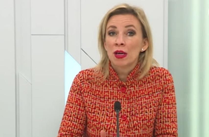 marija zaharova, rusija