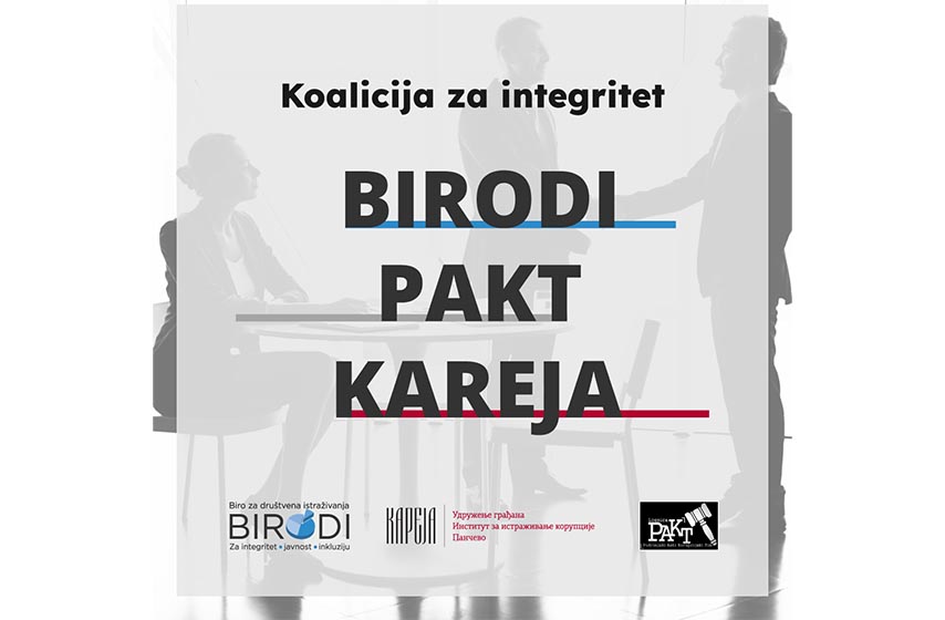 agencija za sprecavanje korupcije, koalicija za integritet, aleksandar vucic, birodi, kareja