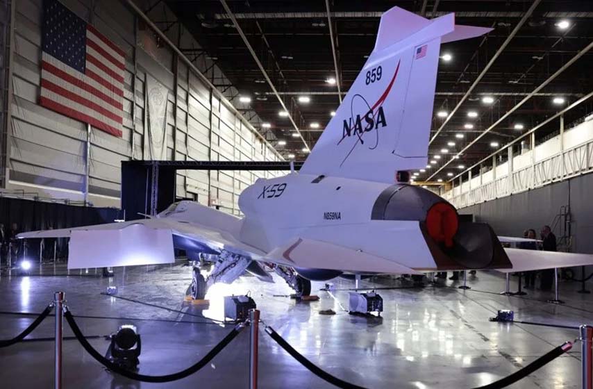 nasa, supersonicni avion, x-59